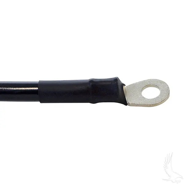 Battery Cable, 14" 4 gauge black Redhawk