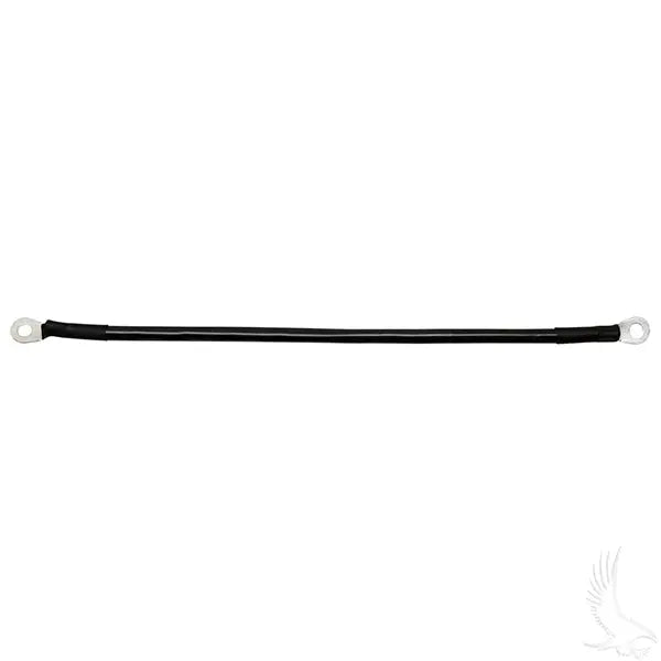 Battery Cable, 14" 4 gauge black Redhawk