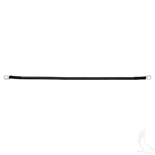 Battery Cable, 18" 4 gauge black Redhawk