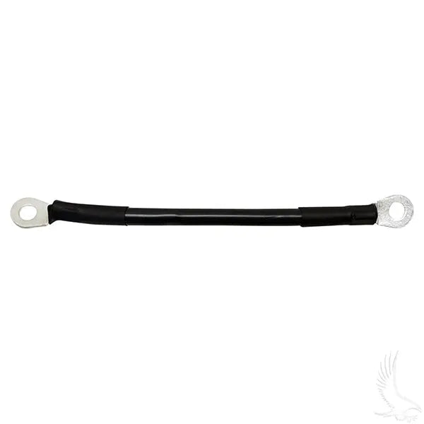Battery Cable, 7" 4 gauge black Redhawk