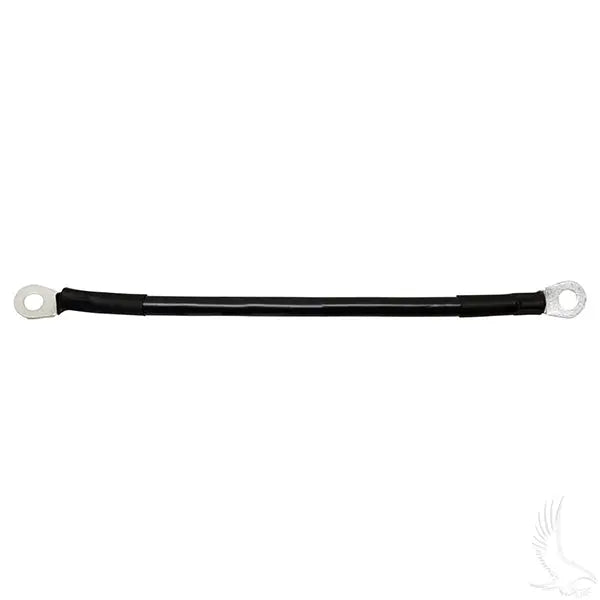 Battery Cable, 9" 4 gauge black Redhawk