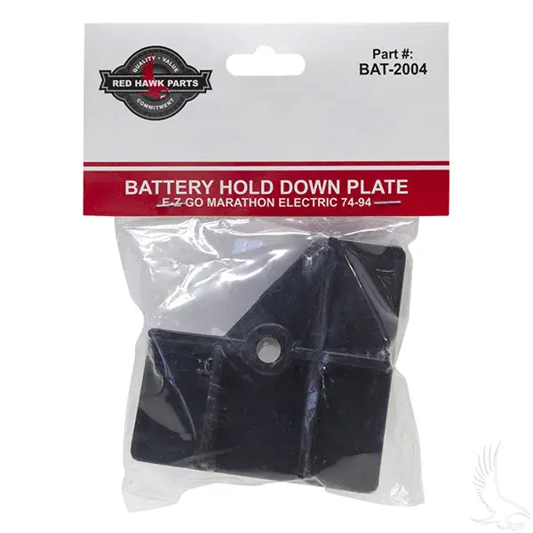Battery Hold Down Plate, E-Z-Go Marathon Electric 79-94 Redhawk