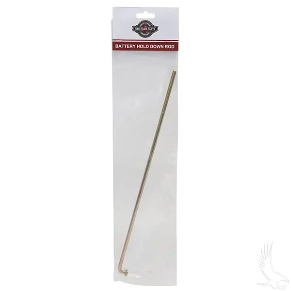 Battery Hold Down Rod, Spoke-hook 11.5", Yamaha G1-G22 Electric 81+ Redhawk