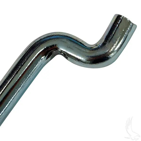 Battery Hold Down Rod, Z-hook 11.625", Club Car DS Electric 81+ Redhawk