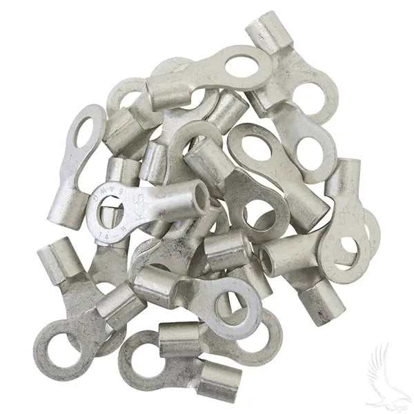 Battery Terminal, BAG of 25, 5/16" 6 gauge Redhawk