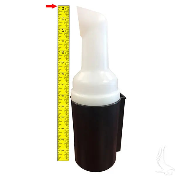 Sand Bottle w/ Rattle Proof holder, Universal 35oz Capacity Redhawk