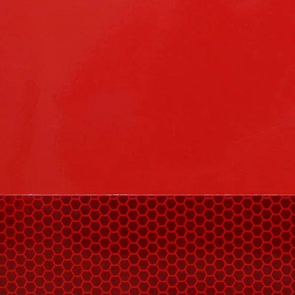 Slow Moving Vehicle Emblem, Aluminum Redhawk