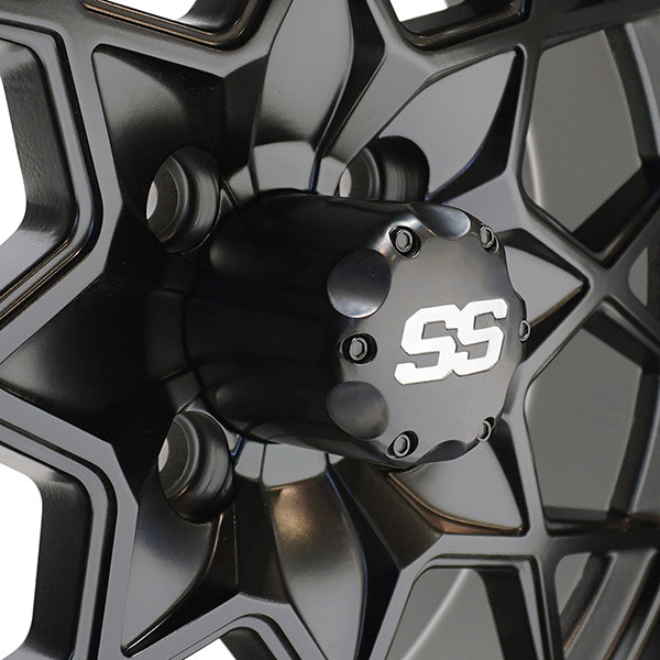 RHOX RX387, Gloss Black, 15x7 ET-25