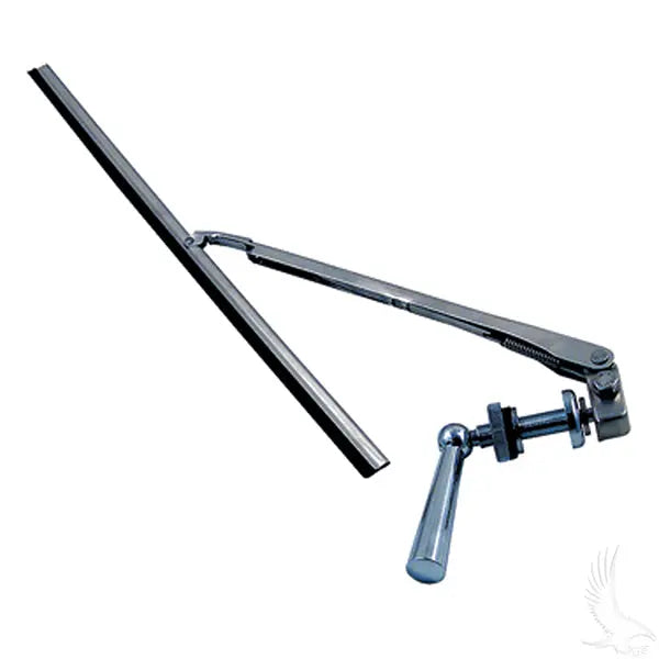 Windshield Wiper, Manual Chrome 11" Redhawk