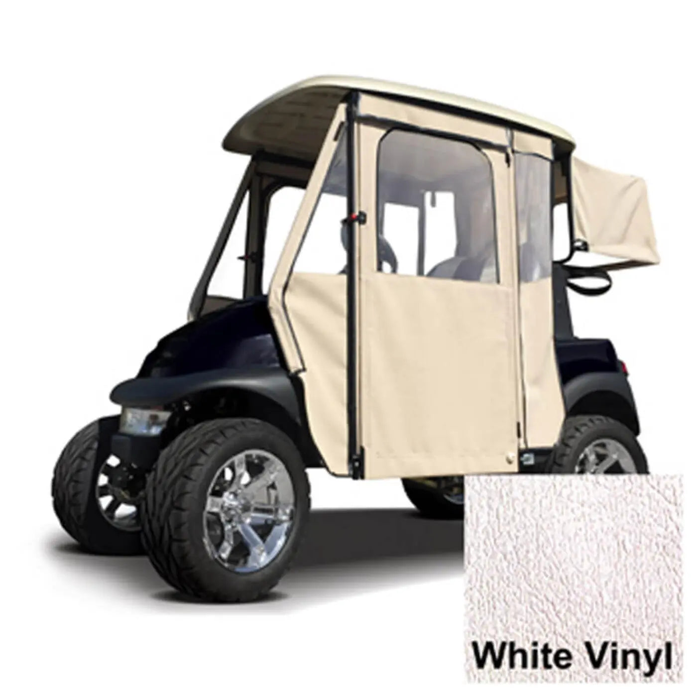 Door Max Vinyl Enclosure for Yamaha G29 (Drive) – White PN# 65023 Red Dot