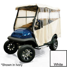 RedDot Club Car Resort Villager 6-Passenger White 3-Sided Over-the-Top Enclosure