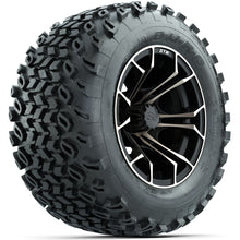 Set of (4) 12 in GTW Spyder Wheels with 22x11-12 Duro Desert All-Terrain Tires PN# A19-719