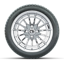 GTW Boost Chrome 14 in Wheels with 205/30-14 Fusion Street Tires  Full Set