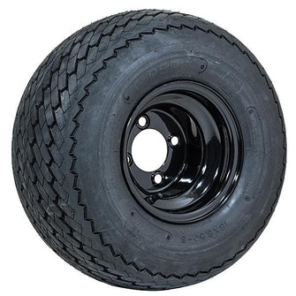 8ù GTW Topspin Tire & Black Steel Wheel Assembly