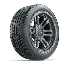 GTW® Shogun Gunmetal 14 in Wheels with 205/30-14 Fusion Street Tires – Full Set