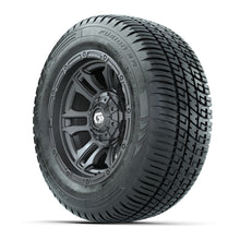 GTW Shogun Gunmetal 12 in Wheels with 215/50-R12 Fusion S/R Steel Belt Radial Tires  Full Set