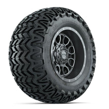 GTW Volt Gunmetal/Machined 12 in Wheels with 23x10.5-12 Predator All Terrain Tires – Full Set