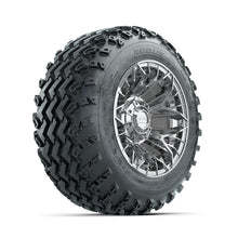 GTW Stellar Chrome 12 in Wheels with 22x11.00-12 Rogue All Terrain Tires – Full Set