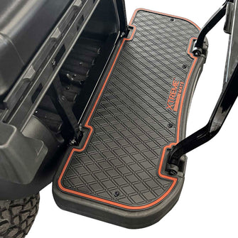 Xtreme Floor Mats for MadJax Genesis 250/300 Rear Seat Kits  Black/Vivid Orange Metallic