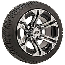 Set of 4 - GTW Specter Wheels with Fusion Street Tires - 12 Inch