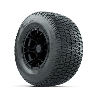 GTW Spyder Matte Black 10 in Wheels with 20x10-10 Terra Pro S-Tread Traction Tires – Full Set