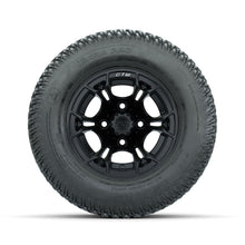 GTW Spyder Matte Black 10 in Wheels with 20x10-10 Terra Pro S-Tread Traction Tires  Full Set