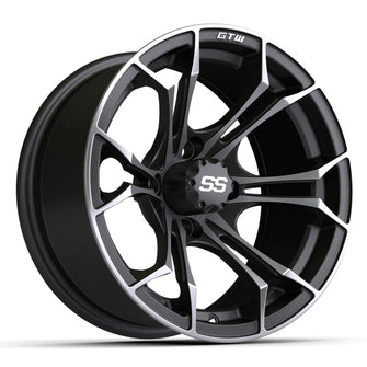 GTW Spyder Matte Gray Wheel - 14 Inch