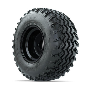 GTW Steel Black 10 in Wheels with 22x11.00-10 Rogue All Terrain Tires – Full Set