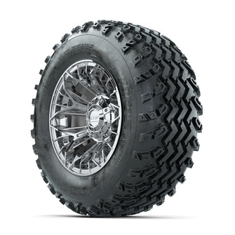 GTW Stellar Chrome 12 in Wheels with 23x10.00-12 Rogue All Terrain Tires – Full Set