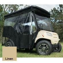 Club Car Precedent-Onward-Tempo - Red Dot Chameleon Black 4-Passenger Track Style Soft Enclosure