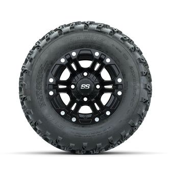 GTW Specter Matte Black 10 in Wheels with 20x10.00-10 Rogue All Terrain Tires  Full Set