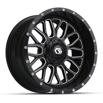 14” GTW Helix Black & Machined Wheel PN# 19-343 GTW 