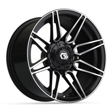 14" GTW Stealth Gloss Black with Machined Accents Wheel GTW 