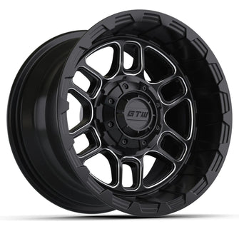 14” GTW Titan Black & Machined Wheel PN# 19-345 GTW 