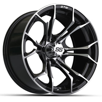 15&Prime; GTW&reg; Spyder Wheel – Gloss Black PN# 19-306 GTW 