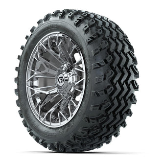 GTW Stellar Chrome 14 in Wheels with 23x10.00-14 Rogue All Terrain Tires – Full Set