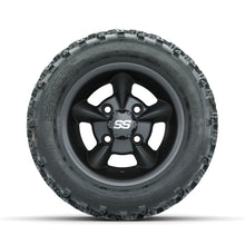 GTW Godfather Matte Grey 10 in Wheels with 18x9.50-10 Rogue All Terrain Tires  Full Set