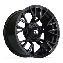 14" GTW Vandal Matte Black with Machined Accents Wheel