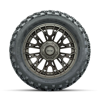 GTW Stellar Matte Bronze 14 in Wheels with 23x10.00-14 Rogue All Terrain Tires  Full Set