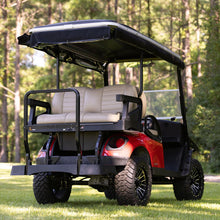 RedDot EZGO Express S4 Elite with 80” Non Modular Top Black 3-Sided Track Style Vinyl Enclosure (Years 2023-Up)