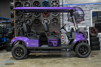 2025 VIBE EV - EV4F  Purple Passion 4 Forward Passenger Street Legal Golf Cart Vibe EV 