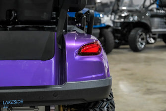 2025 VIBE EV - EV4F  Purple Passion 4 Forward Passenger Street Legal Golf Cart Vibe EV 