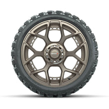 Set of (4) 15" MadJax Flow Form Evolution Matte Bronze Wheels with GTW Nomad Off Road Tires