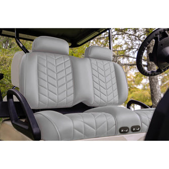 MadJax Aviator Club Car Precedent/Tempo/Onward Graphite Front Seat Cushions with Thermaflex (Years 2012-Up)