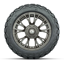 GTW Vandal Satin Bronze/Machined 14 in Wheels with 22x10-14 Timberwolf All-Terrain Tires  Full Set