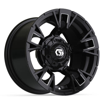 12″ GTW® Vandal Matte Black with Machined Accents Wheel