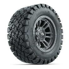 GTW® Shogun Gunmetal 12 in Wheels with 22x10-12 Timberwolf All-Terrain Tires – Full Set