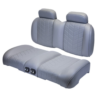 MadJax Aviator Yamaha Drive/Drive2 & ICON Graphite Front Seat Cushions with Thremaflex