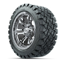 GTW Shogun Chrome 14 in Wheels with 22x10-14 Timberwolf All-Terrain Tires  Full Set