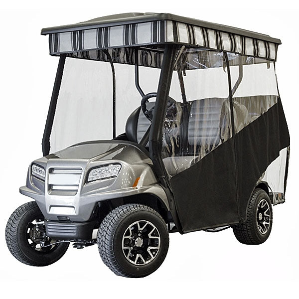 RedDot Track Style Stock White Vinyl Enclosure for Club Car ONWARD w/ CGI Top (Years 2017-Up)